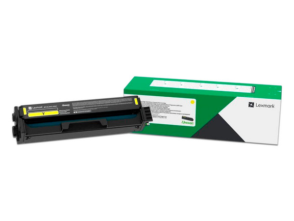 Cartucho de tóner Lexmark, Amarillo, Modelo: 20N40Y0