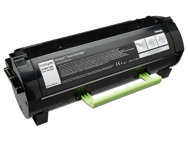 Cartucho de Tóner Lexmark Negro: Modelo: 24B6186