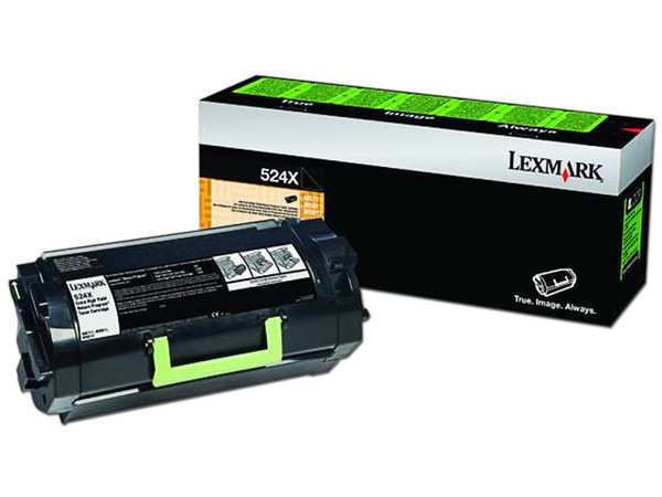 Cartucho de Tóner Lexmark Negro, Modelo: 52D4X00.