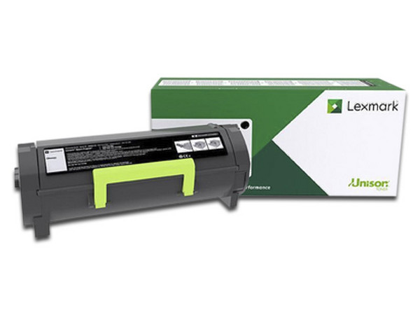 Cartucho de tóner Lexmark, Negro, Modelo: 56F4X00.