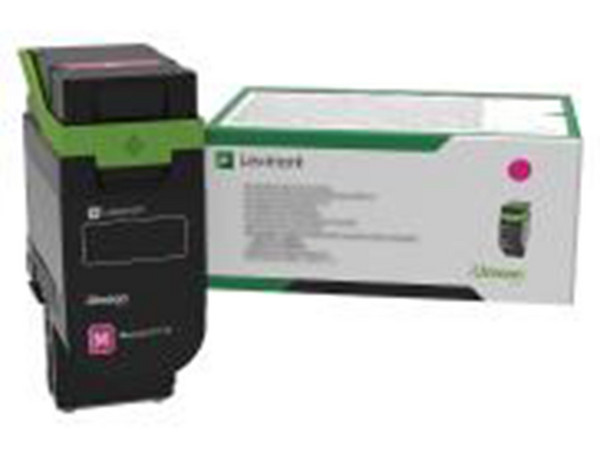 Tóner LEXMARK 75M4XM0 Magenta, Rendimiento de 11,700 Páginas, Compatible con Impresoras CS632/CX635.