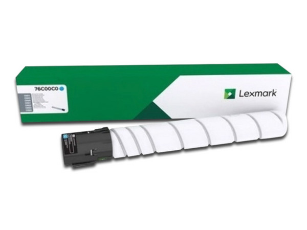 Cartucho de Tóner Lexmark Cian, Modelo: 76C00C0.