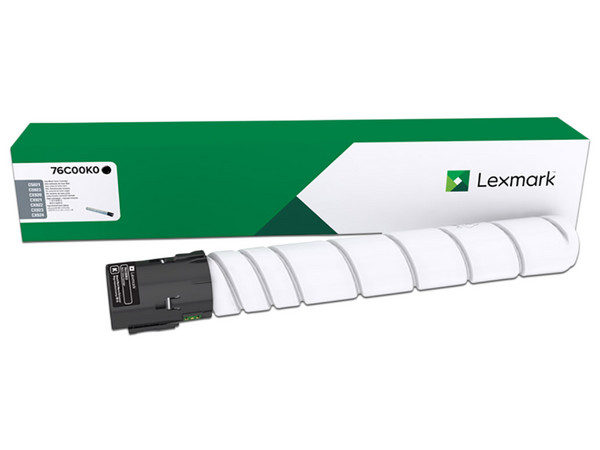 Cartucho de Tóner Lexmark Negro, Modelo: 76C00K0.