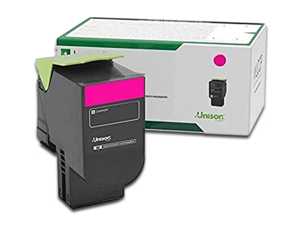 Cartucho de Tóner Lexmark Magenta, Modelo: 78C4XM0.