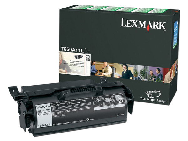 Cartucho de Tóner Lexmark Negro, Modelo: T650A11L