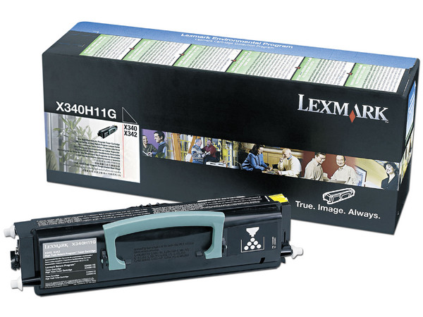 Cartucho de Tóner Lexmark Negro, Modelo: X340H11G.