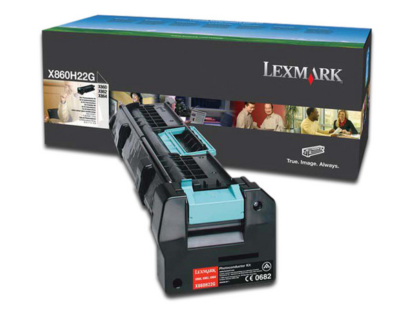 Unidad de imagen Lexmark Negro, Modelo: X860H22G.