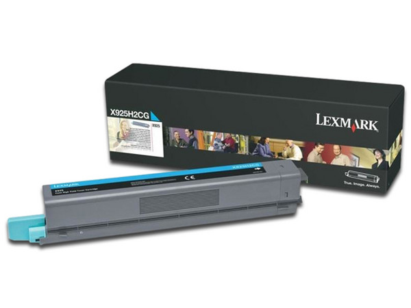 Cartucho de Tóner Lexmark, Cian, Modelo: X925H2CG.
