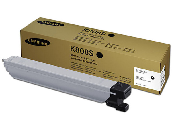 Cartucho de Tóner Samsung, Negro, Modelo: CLT-K808S.