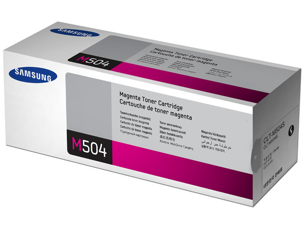 Cartucho de Tóner Samsung M504 Magenta, Modelo: CLT-M504S