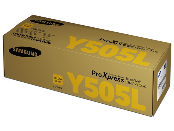 Cartucho de Tóner Samsung Amarillo, Modelo: SU514A.