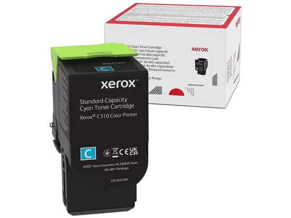 Cartucho de Tóner Xerox Cian, Modelo: 006R04361.