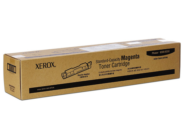 Cartucho de Tóner Xerox Magenta, Modelo: 106R01074.