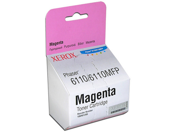 Cartucho de Toner Xerox Modelo: 106R01205 Magenta