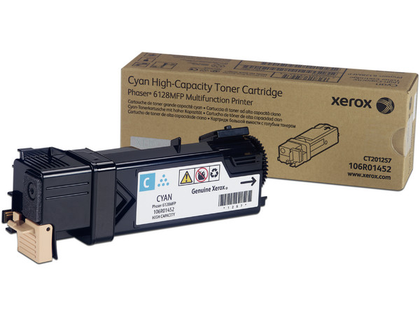 Cartucho de Tóner Xerox Cian, Modelo: 106R01456
