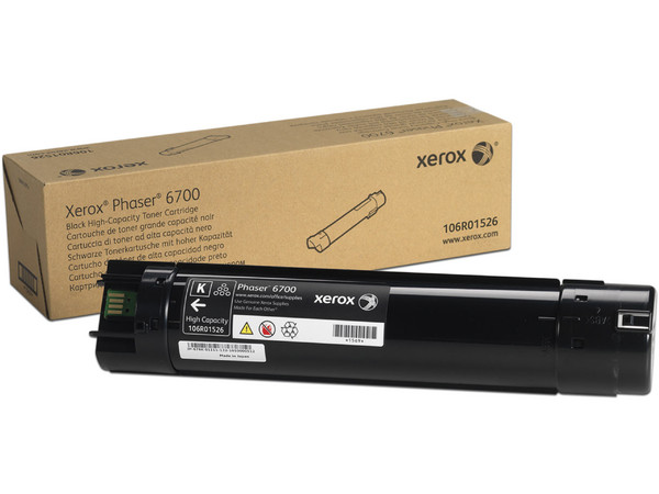 Cartucho de Tóner Xerox Negro Modelo: 106R01526