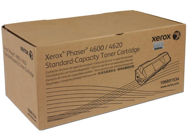 Cartucho de Tóner Negro Xerox, Modelo: 106R01534