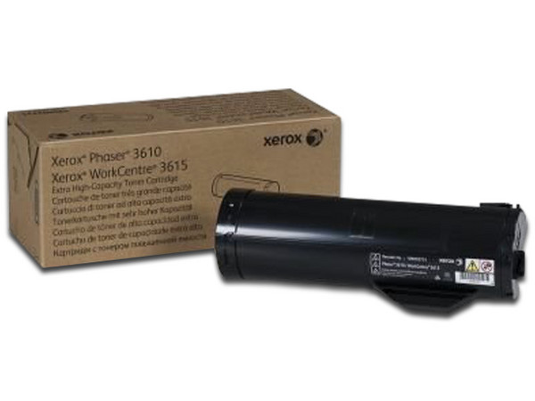 Cartucho de Tóner Xerox Color Negro, Modelo: 106R03941.
