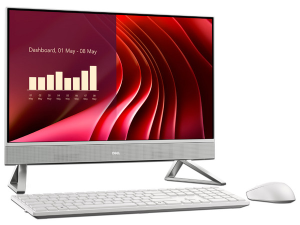 PC All in One Dell:
Procesador Intel Core i5 1334U (hasta 4.6 GHz),
Memoria de 16GB DDR5 5200MHz,
SSD de 512GB,
Pantalla de 23.8