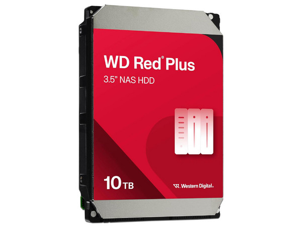 Disco Duro Interno WD Red Plus de 10TB, 3.5