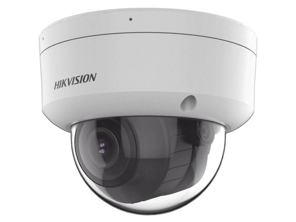 Cámara IP Tipo Domo Hikvision DS-2CD2763G2-LIZS2U de 6MP (3200 x 1800), Lente de 2.8mm, Luz Blanca de 40m, IP67. Color Blanco.