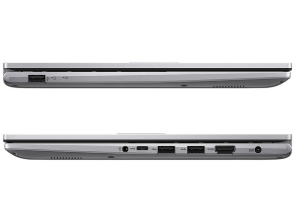 Laptop ASUS VivoBook X1404:
Procesador Intel Core i7 1255U (hasta 4.7 GHz),
Memoria de 8GB DDR4,
SSD de 512GB,
Pantalla de 14