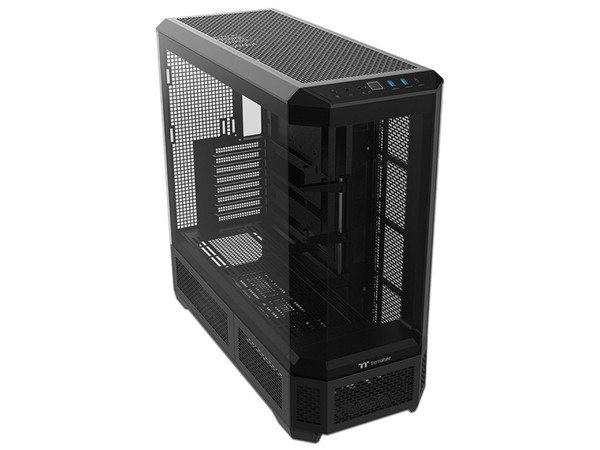 Gabinete Thermaltake View 600 TG, Full Tower, E-ATX, Panel de Cristal Templado, No Incluye Fuente de Poder. Color Negro.
