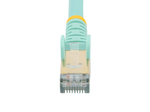 Cable de Parcheo StarTech 6ASPAT50CMAQ, RJ45 a RJ45 (M-M), 50cm, Color Azul.