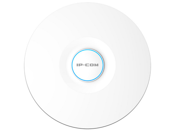Access Point IP_COM PRO-6-LR de Doble Banda, Wireless AX300 (Wi-Fi 6), Hasta 3000 Mbps, Instalación de Techo, PoE. Color Blanco.