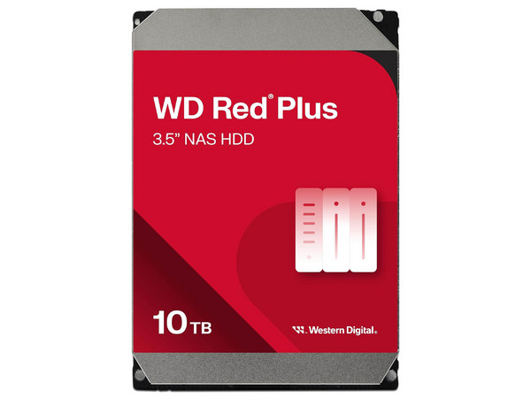 Disco Duro Interno WD Red Plus de 10TB, 3.5