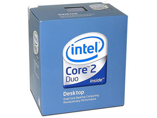 Procesador Intel Core 2 Duo E4600 a 2.4 GHz, Socket 775, BUS de 800MHz, 2MB L2 Cache, Dual Core, EM64T