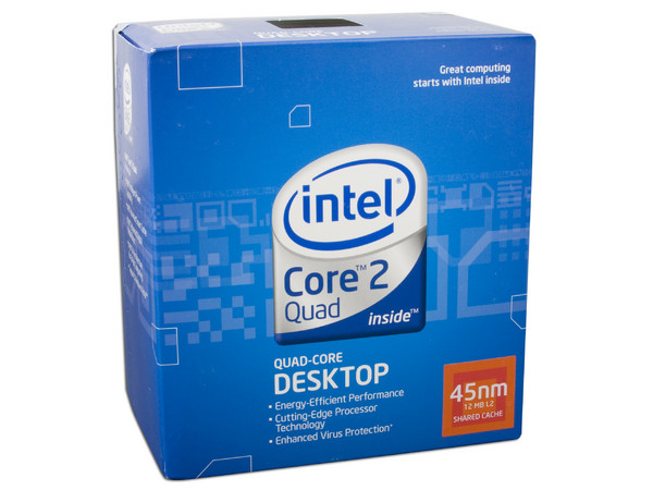 Procesador Intel Core 2 Quad Q9450 a 2.66 GHz, Socket LGA 775, BUS de 1333MHz, 12MB L2 Cache, Quad-Core, 45nm