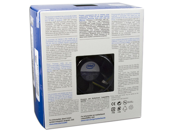 Procesador Intel Core 2 Duo E8200 a 2.66 GHz, Socket LGA 775,  BUS de 1333MHz, 6MB L2 Cache, Dual Core, 45nm