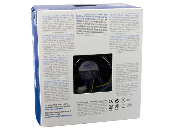 Procesador Intel Core 2 Duo E7200 a 2.53 GHz, Socket LGA 775,  BUS de 1066MHz, 3MB L2 Cache, Dual Core, 45nm