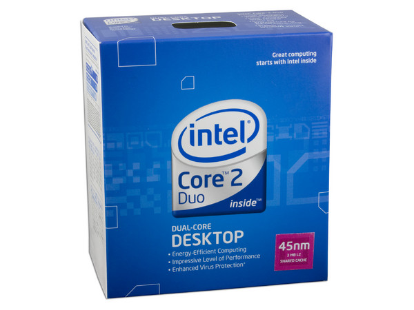 Procesador Intel Core 2 Duo E7300 a 2.66 GHz, Socket LGA 775, BUS de 1066MHz, 3MB L2 Cache, Dual Core, 45nm