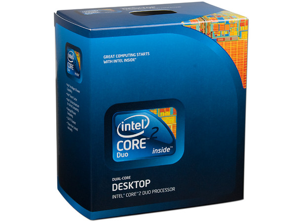 Procesador Intel Core 2 Duo E7600 a 3.06 GHz, Socket LGA 775, BUS de 1066MHz, 3MB L2 Cache, Dual Core, 45nm