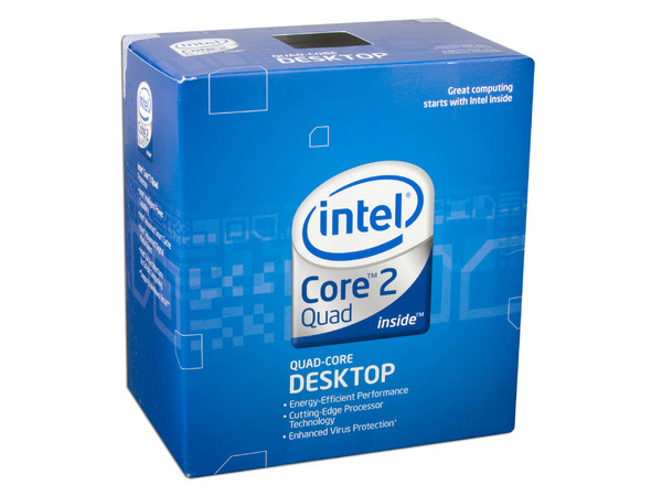 Procesador Intel Core 2 Quad Q9400 a 2.66 GHz, Socket LGA 775, BUS de 1333MHz, 6MB L2 Cache, Quad-Core, 45nm