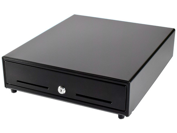 Cajón para Dinero EC Line EC-G5100-II-GREY, Capacidad para 4 Billetes y 8 Separadores para Monedas, Color Negro.