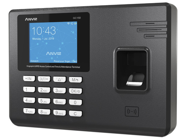 Control de Asistencia Anviz StandAlone, pantalla LCD de 2.4