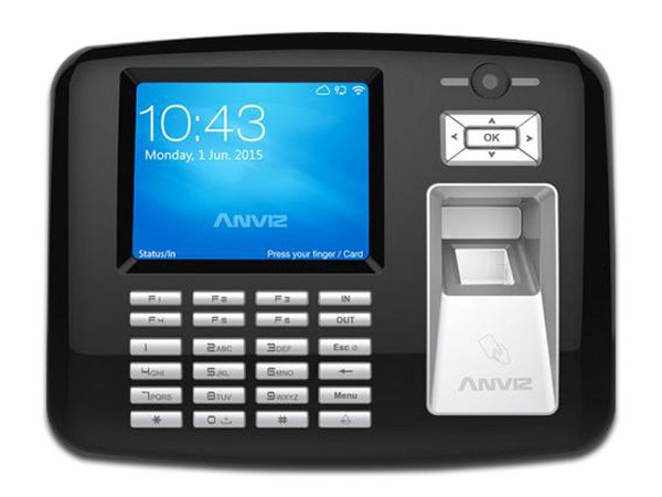 Control de acceso Anviz OA1000 Pro de hasta 10,000 huellas, 200,000 registros, Pantalla 3.5