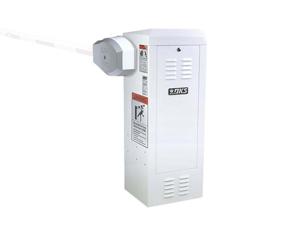 Barrera Vehicular DKS DoorKing 1601-380: Uso Intensivo, Compatible con Mástil de hasta 4.26m, Bajo Mantenimiento, Motor 372.8W.
