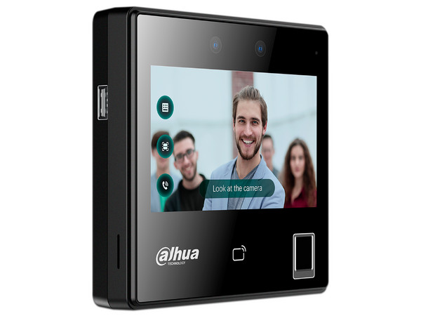 Control de Acceso Dahua DHI-ASI3214A-W con Reconocimiento Facial, Pantalla Touch de 4.3