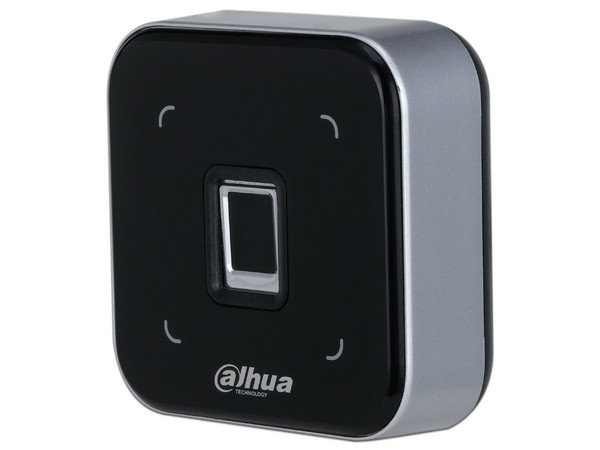 Lector de Huella Digital Dahua DHI-ASM101A para Enrolar Usuarios, USB, Soporta tarjetas de lectura y tarjetas ID, Plug and Play. Color Negro