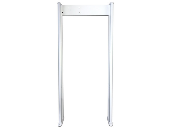 Arco Detector de Metales Dahua DHI-ISC-D109L de 9 Zonas, Display de 5 dígitos de Alto Brillo, Luces Indicadoras de Área, Contador de Paso, Color Blanco.