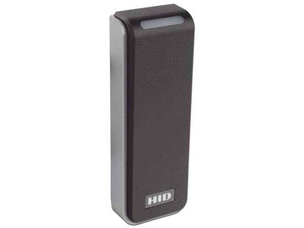 Lector de tarjeta de proximidad HID R20FT, Wiegand/OSDP, color negro.