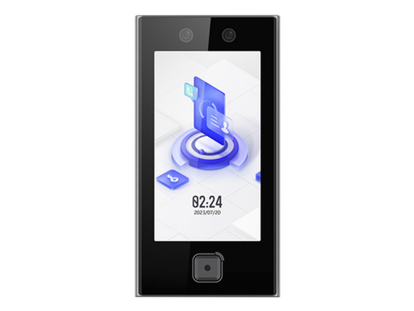 Control de Acceso con Reconocimiento Facial Hikvision DS-K1T670MWX-QR, Pantalla LCD de 7
