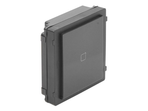 Modulo con Lector para Tarjetas Hikvision DS-KD-E, Frente de Calle, Modular. Color Negro.