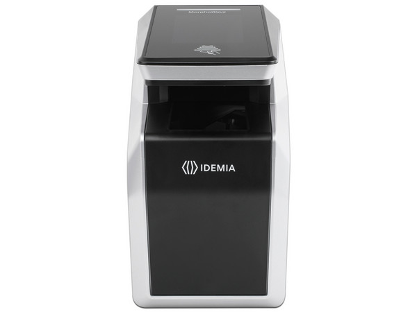 Lector de Huella Digital Idemia, MorphoWave Compact, USB, RJ-45.