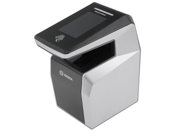Lector de Huella Digital Idemia, MorphoWave Compact, USB, RJ-45.