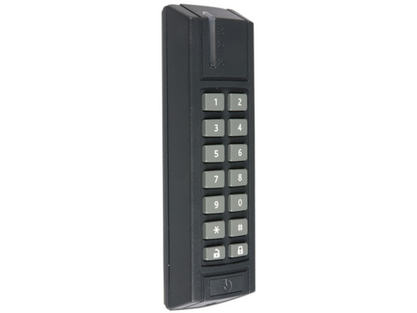 Teclado tipo BUS JABLOTRON JA-123E para exteriores con lector RFID.